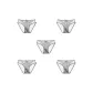 5 Pack (Gray+Gray+Gray+Gray+Gray)