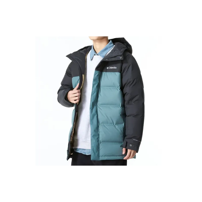 Columbia Down Jacket Men's Green-4