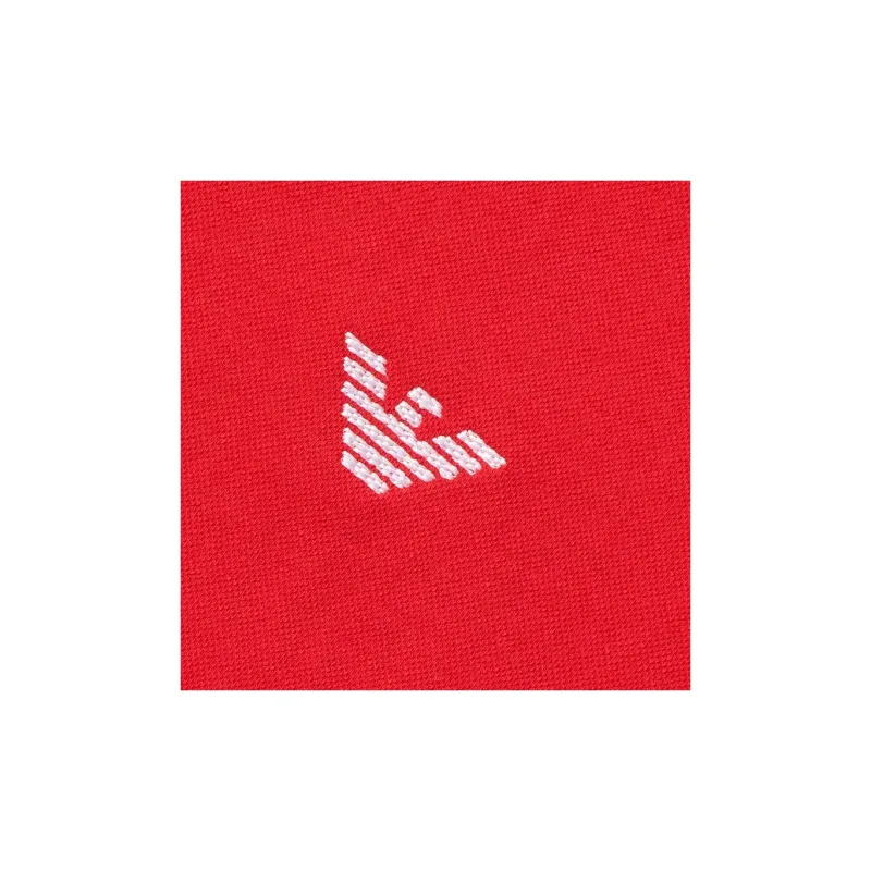 EMPORIO ARMANI SS24 Polo Shirt Men's Red-6