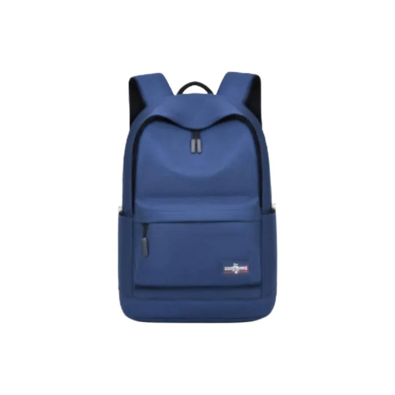 BOBDOG Wear-Resistant And Durable Fabric Backpack Unisex Royal Blue/Black Red/Gray-2