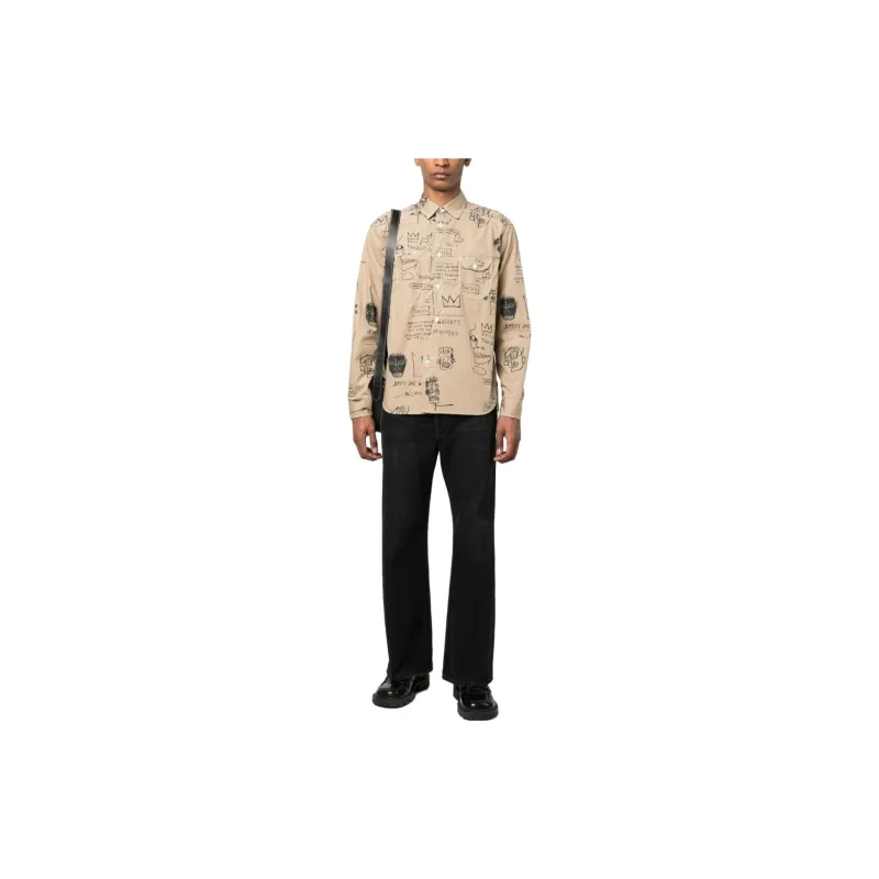 JUNYA WATANABE Graphic print Cotton Shirt-1