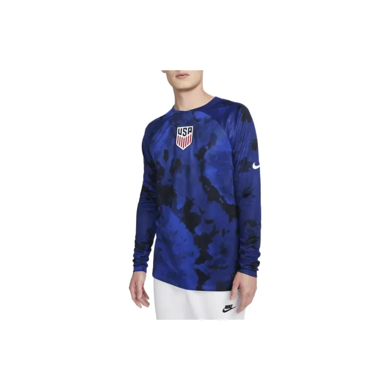 Nike Soccer Jerseys Men Blue-2