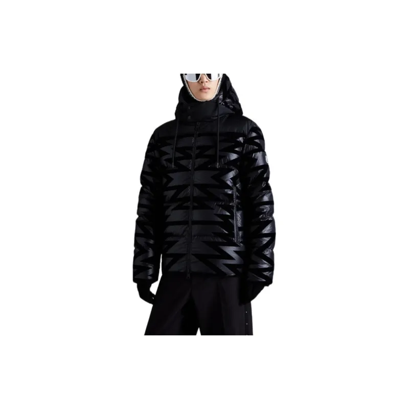 Moncler Down Jackets Men Black-3