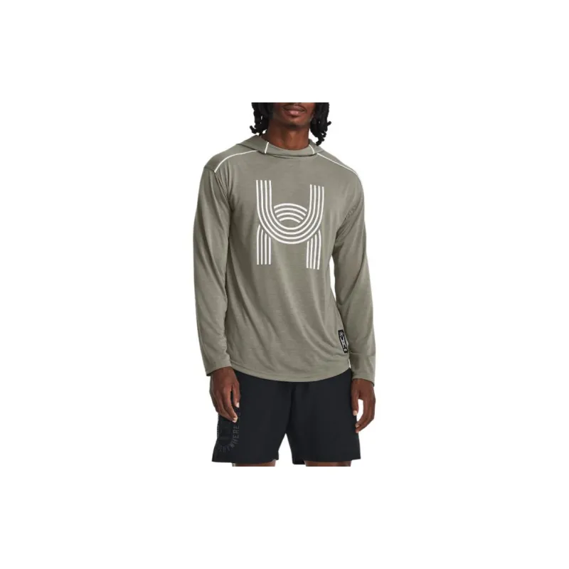 Under Armour Sweatshirts Men Bush Green-3