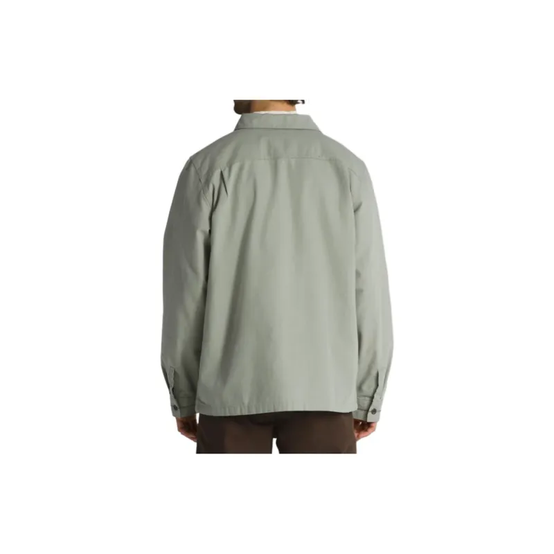 Vans Mikey Shirt Men's Gray Green-3