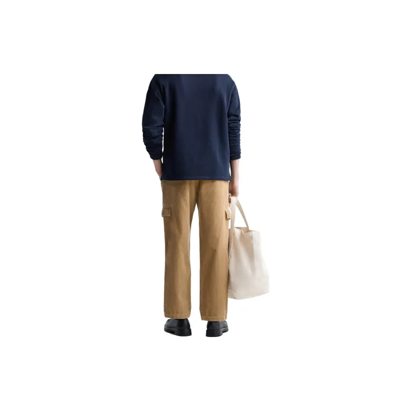 ZARA Cargo Pants Men Beige-2