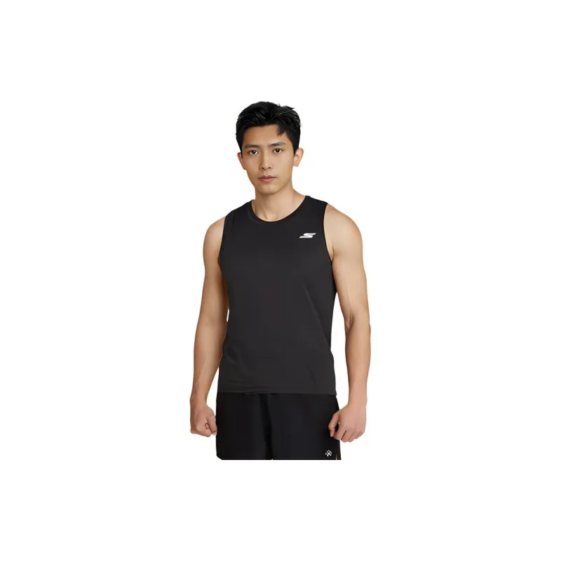 Skechers Tank Tops Men's Carbon Black-2