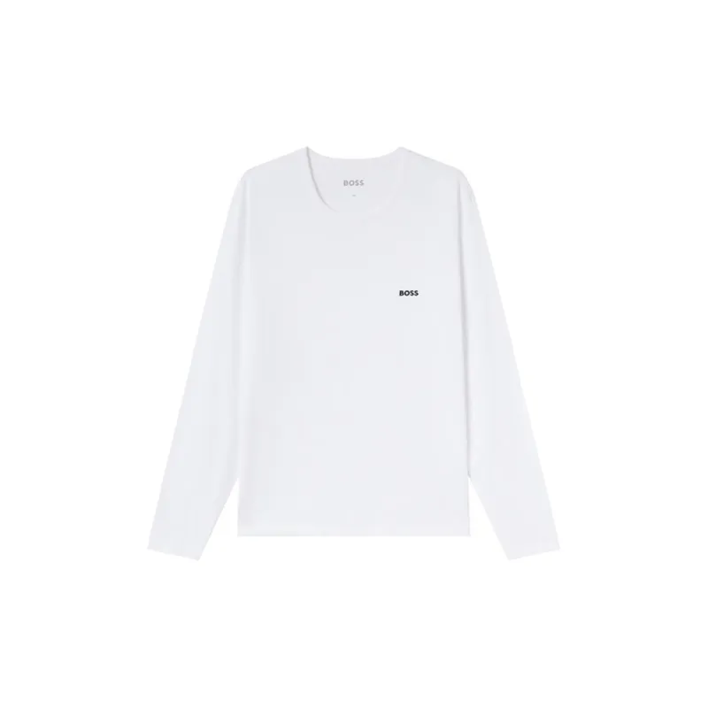 HUGO BOSS Logo embroidered T shirt-1