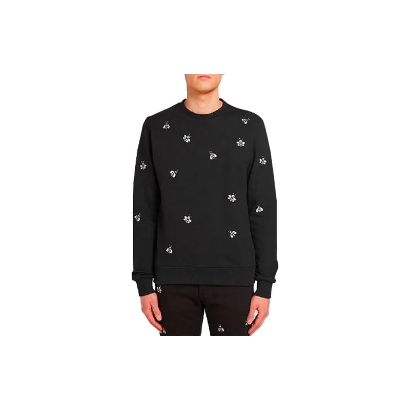 KAWS X DIOR Embroidered Bees Crewneck Sweatshirt-1