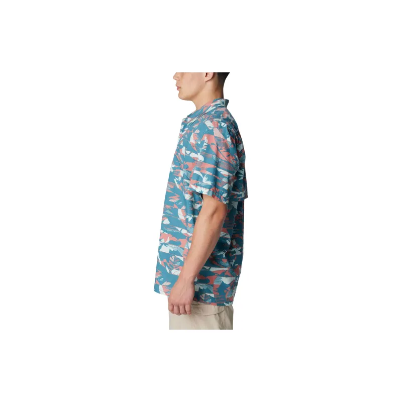 Columbia Shirts Men Blue-2