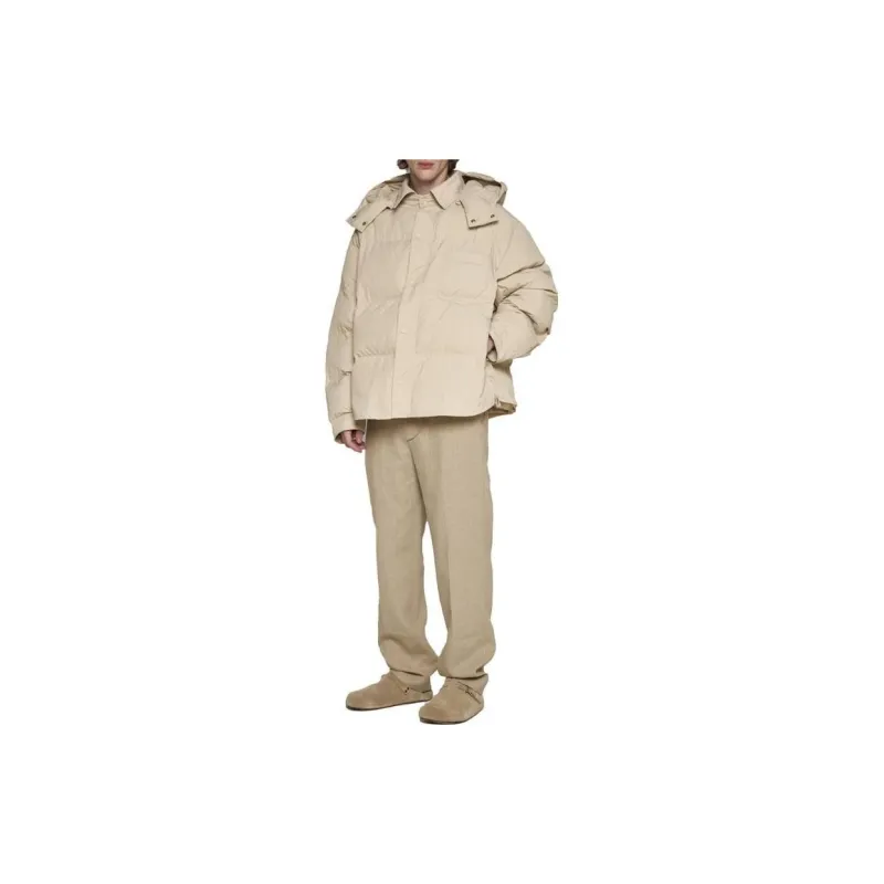 Jacquemus La Doudoune Chemise Puffed Parka Jacket-1