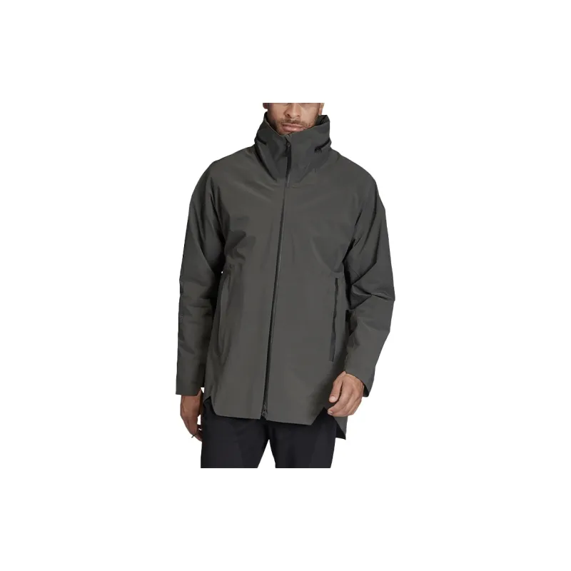 Adidas MYSHELTER Jackets Men Deep Earthy Brown-4