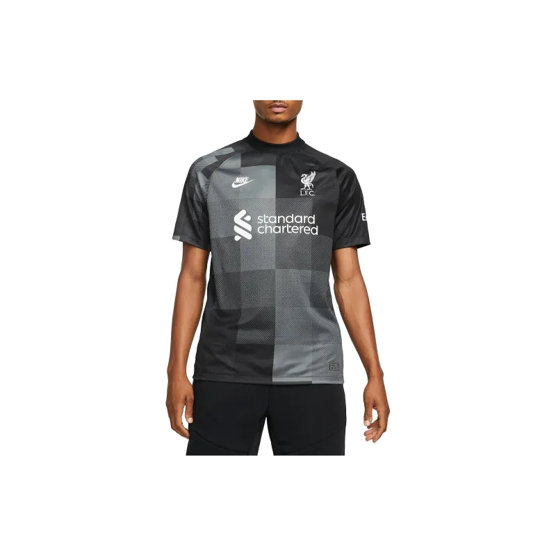 Nike Soccer Jerseys Men Black Gray Color-2