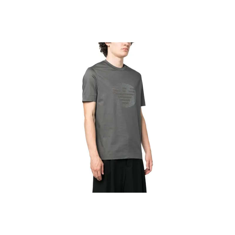 EMPORIO ARMANI SS23 T Shirt Men's Gray-2