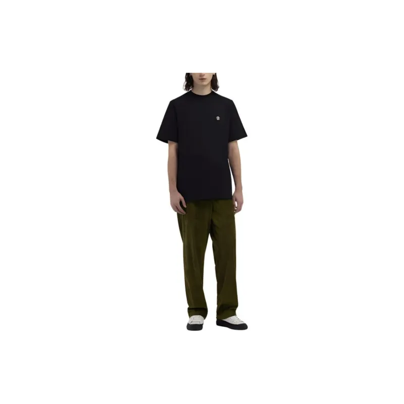 Roberto Cavalli Logo embroidered T Shirt-1