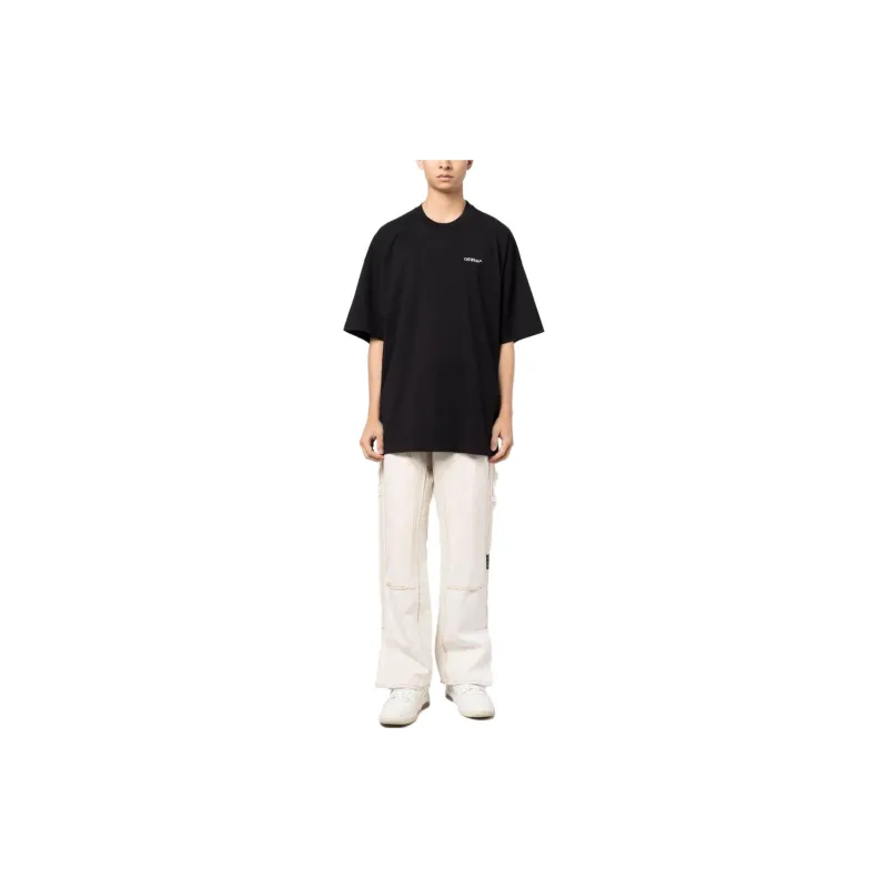 OFF-WHITE Logo-print Short-sleeve T-shirt-1