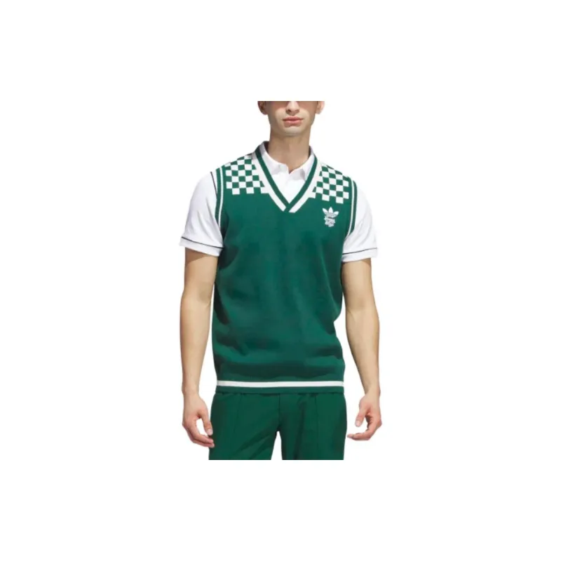 Adidas Originals Vests Men Green-3