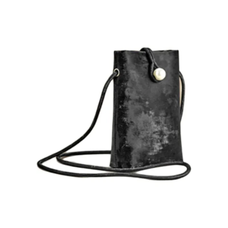 JOSINY PU With Cow Split Leather Cell Phone Pouch Trumpets Women's White/Black/Silver/Pink-8