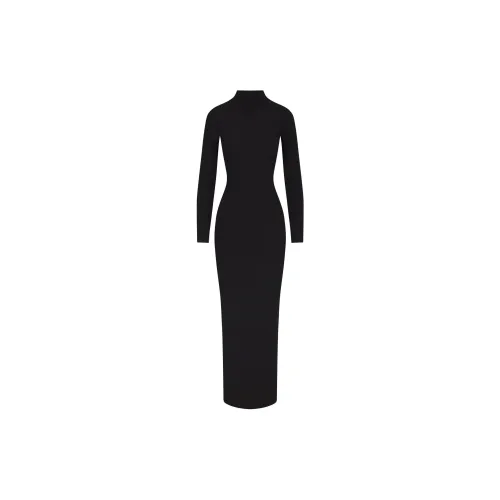 Skims Long-Sleeved Dresses Women's ONYX/Onyx