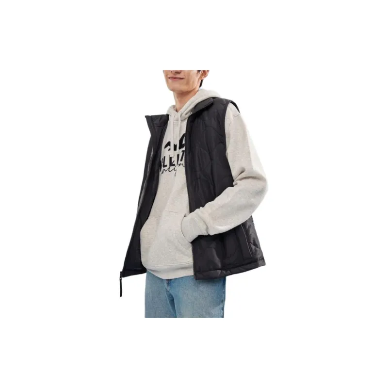 Hollister Vests Men Black-3