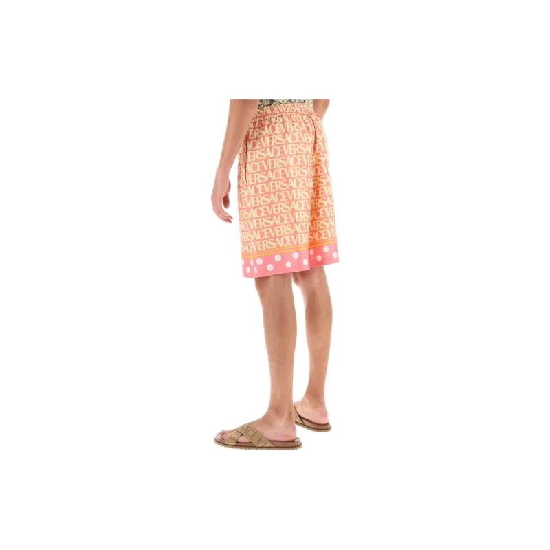 FANSIZHE FW23 Casual Shorts Men's Orange-1