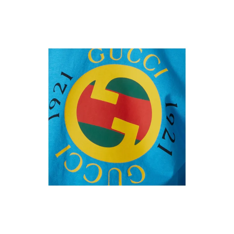 GUCCI T Shirts Men Light Blue-5