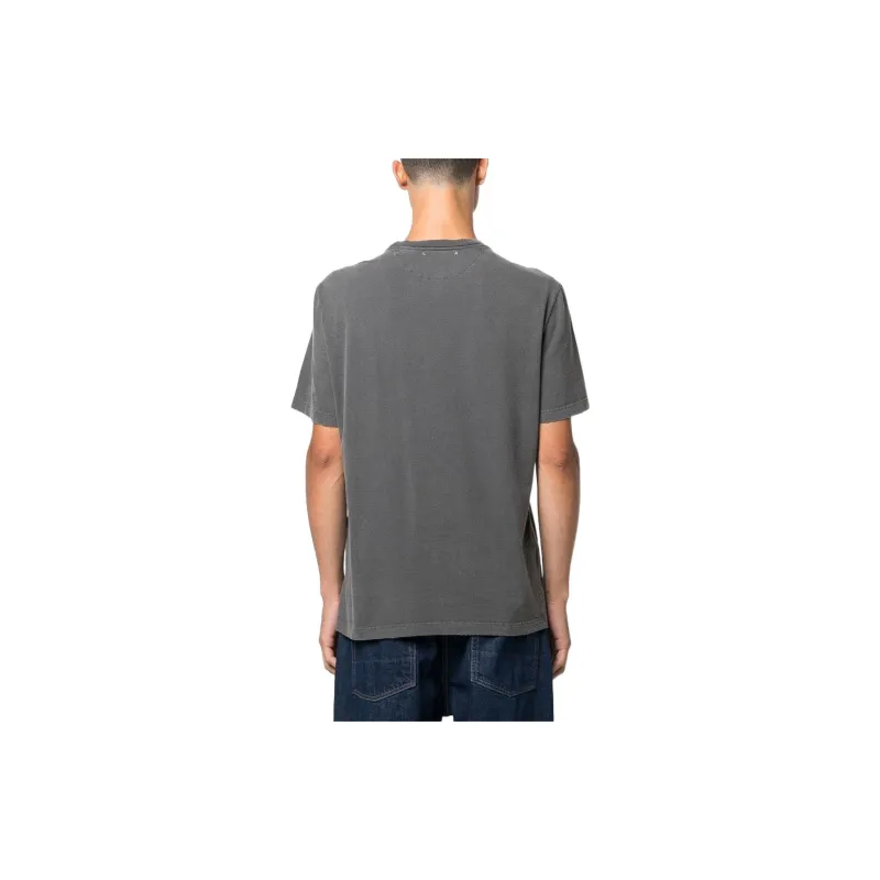 Golden Goose Deluxe Brand Logo Printed Crewneck T Shirt-3