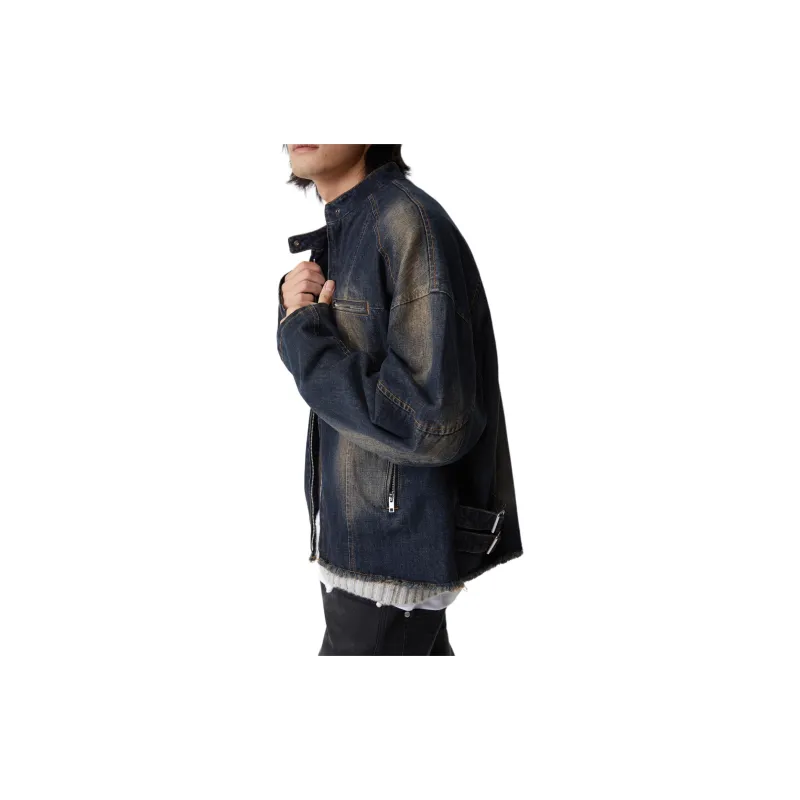 Unica Homme Jackets & Coats Men's Denim Calla Gray-1