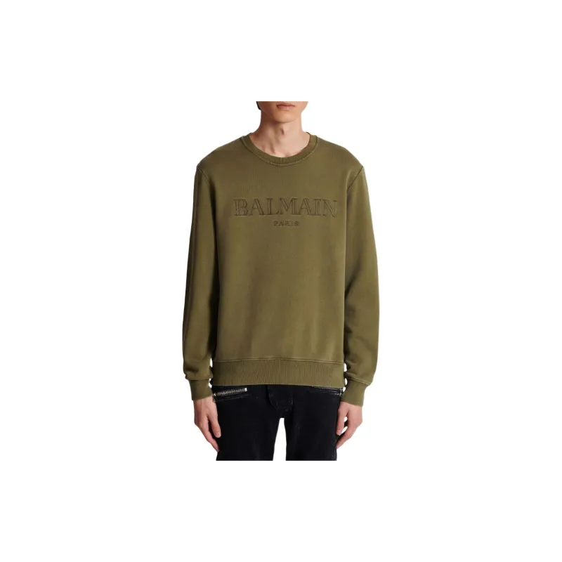 BALMAIN Vintage Embroidered Sweatshirt-4