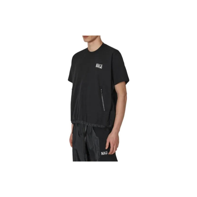 Nike X Sacai S/S Top T-Shirt - POIZON Nike X Sacai S/S Top T-Shirt - POIZON