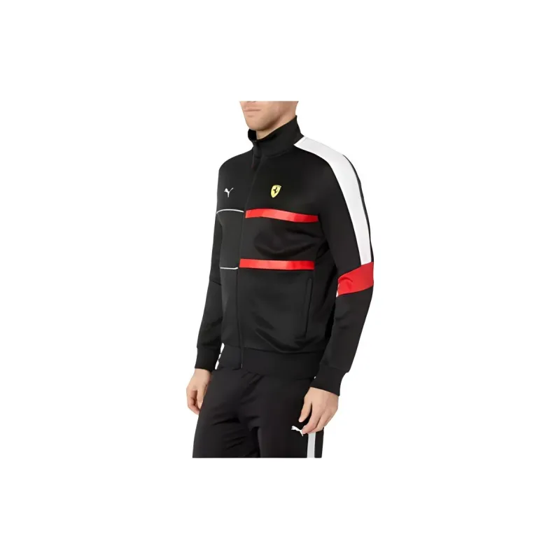 PUMA Ferrari Jackets Men Black-3