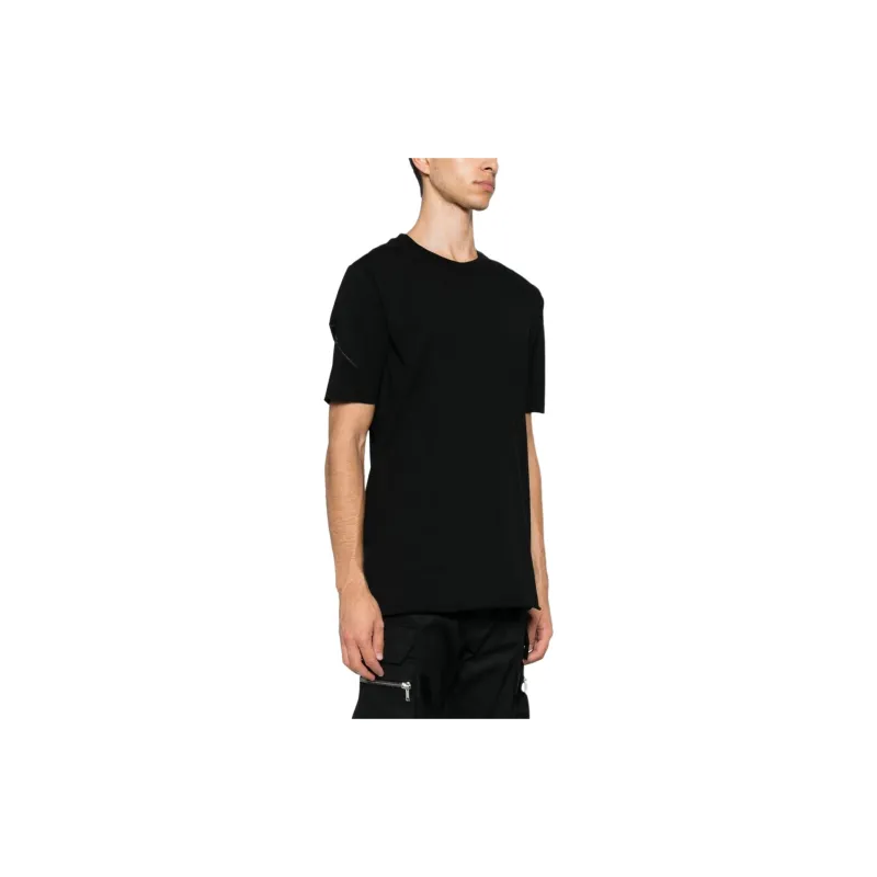 Thom Krom Scar Stitch Detailed Crewneck T Shirt-3