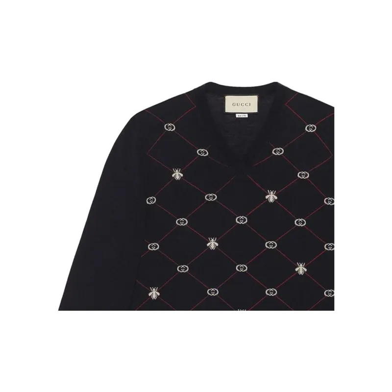 GUCCI Sweaters Men Blue-3