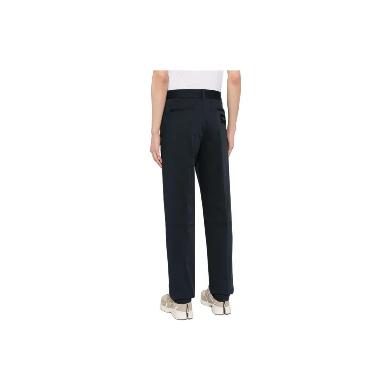 FENDI Logo-appliqué Straight-leg Trousers-2