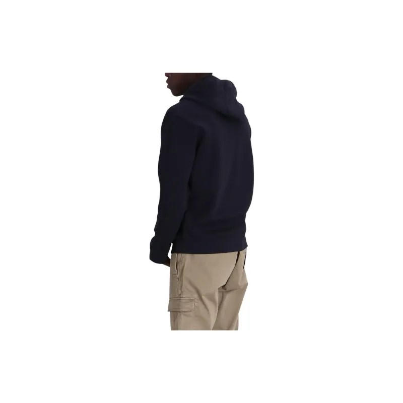 EMPORIO ARMANI Logo-embroidered Zipped Hoodie-2