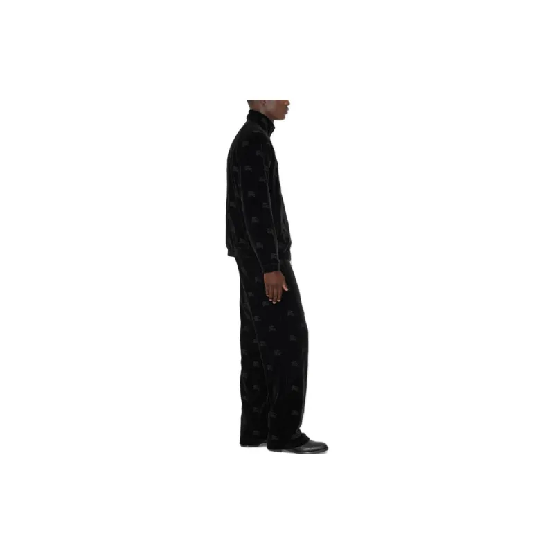 Burberry Ekd Velvet Track Pants-3