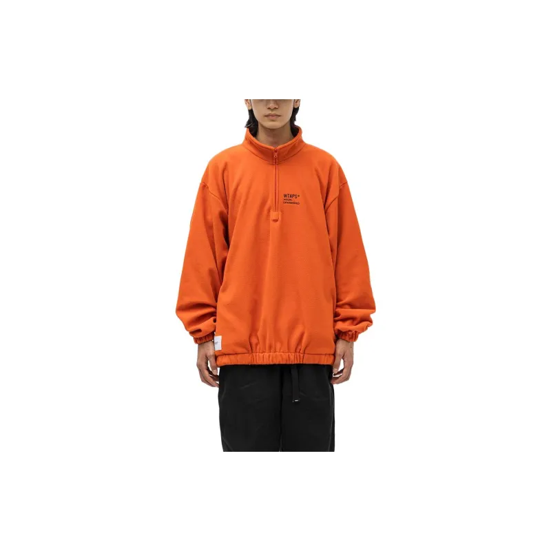 WTAPS Depst Half zip Sweatshirt-3