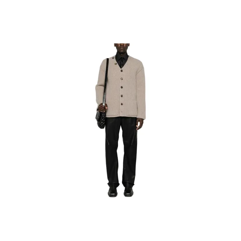 Bottega Veneta Button Up Ribbed Cardigan-1