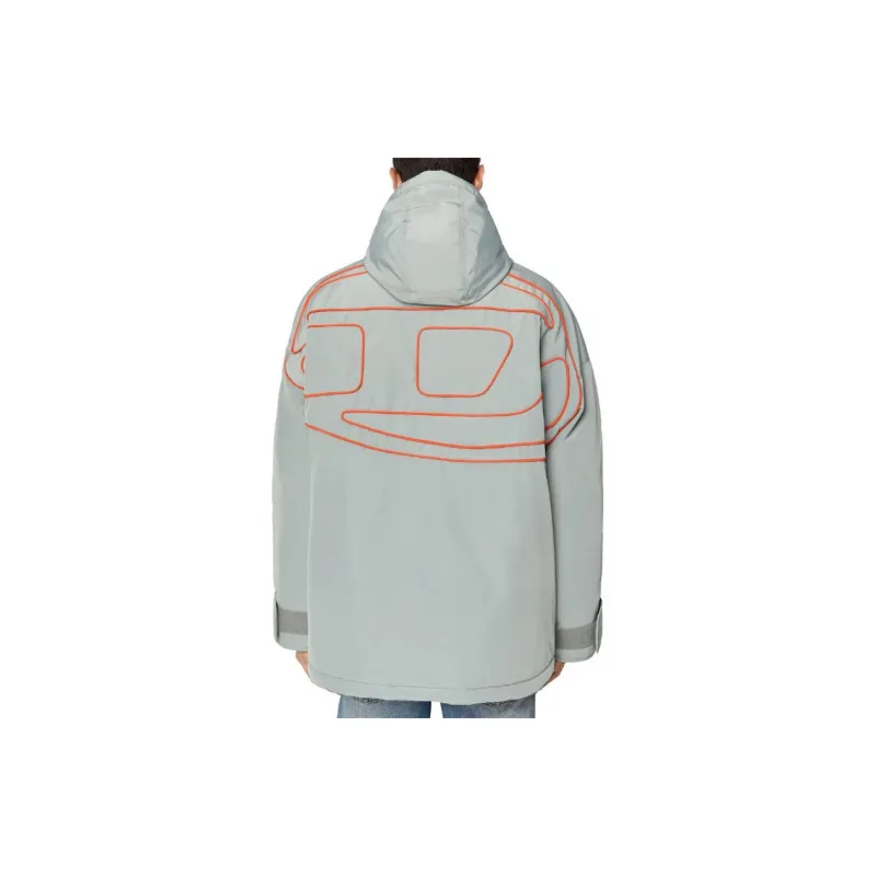 DIESEL Jackets Men Gray-2