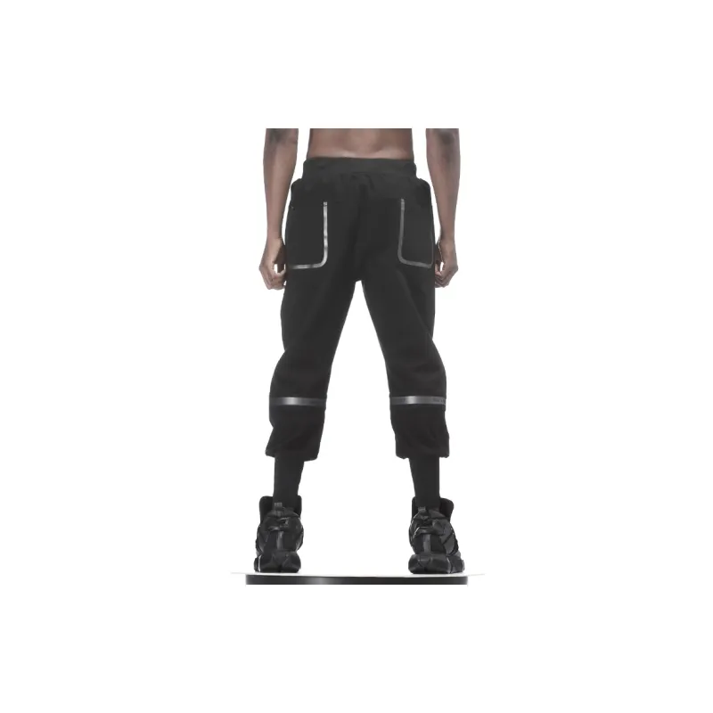 NORVINCY Western Trendy Urban Techwear Knitted Sweatpants Unisex-3