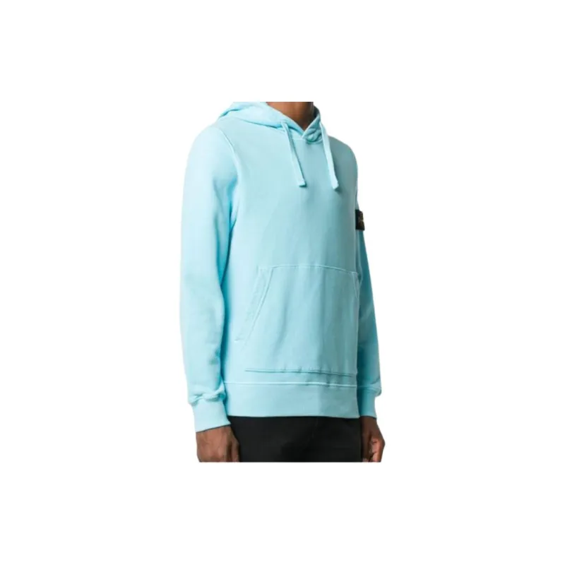STONE ISLAND Sweatshirt Men's Sky Blue-3