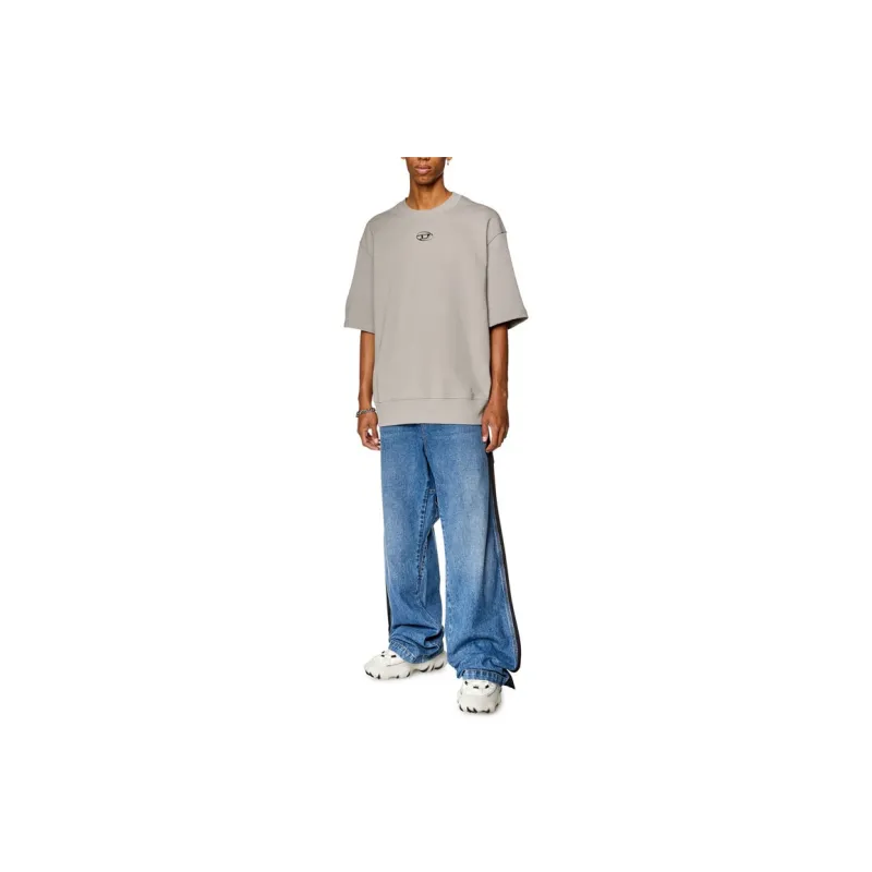 DIESEL T Shirts Men Gray-1
