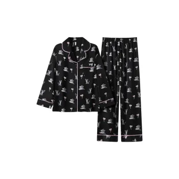 Maultiay Pajama Set Women's Black
