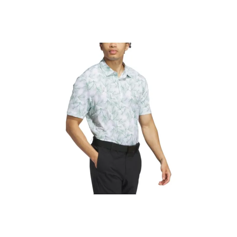 Adidas Free Shipping With AdiClub Ultimate365 Mesh Print Polo Shirt-2