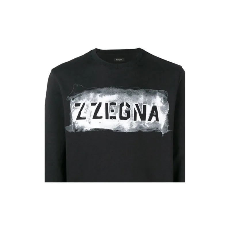 Zzegna Sweatshirts Men Black-2