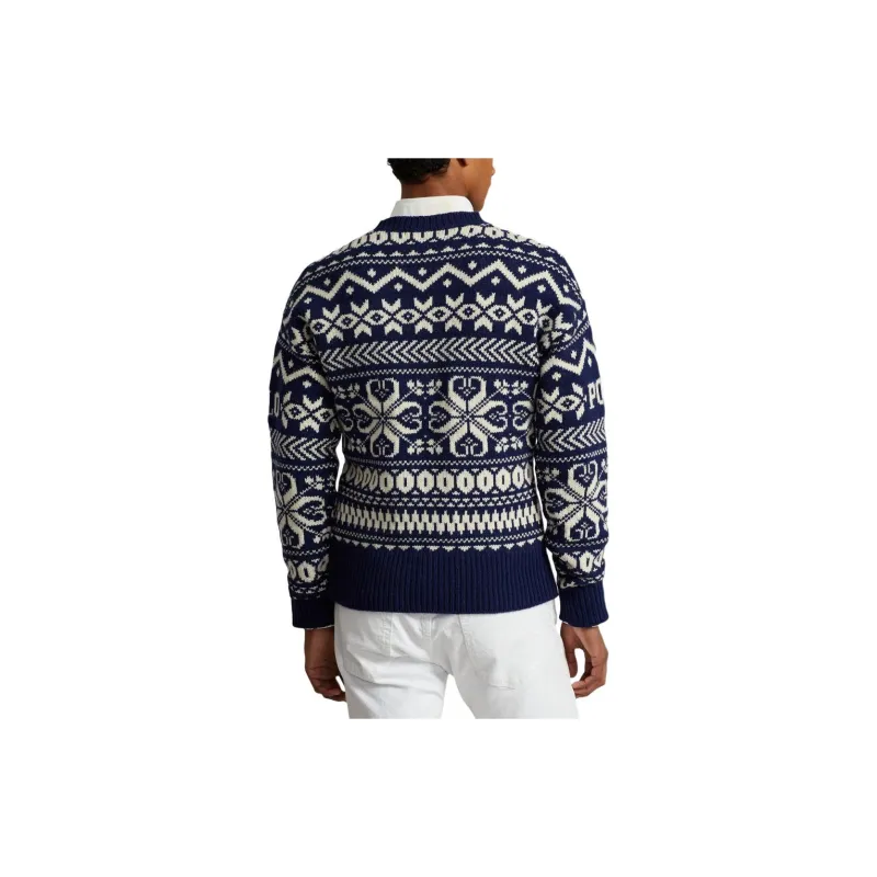 Polo Ralph Lauren Patterned Intarsia knit Wool blend Jumper-2