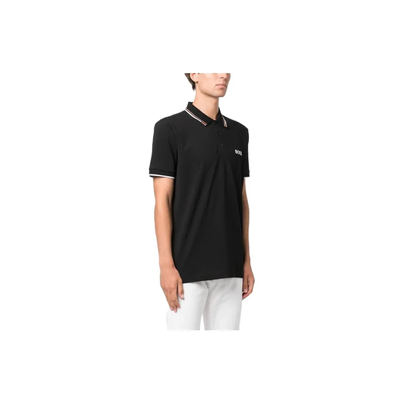 Boss Logo embroidered Polo Shirt-3