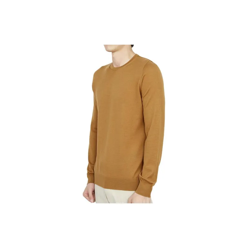 JOHNSTONS OF ELGIN Sweatshirt Men's Camel-3