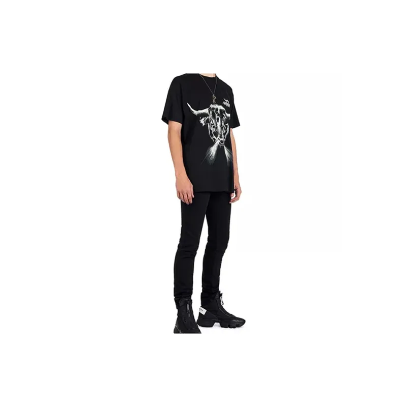 Givenchy T Shirts Men Black-2