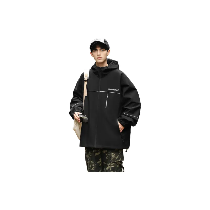 RUNNINWHEEL Jackets Coats Unisex Desert Yellow-3